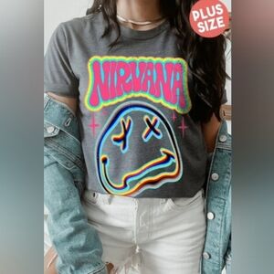 Bella Canvas Charcoal Tee with Vibrant Graphic